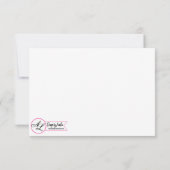 5x3.5 R.S.V.P. Kaart XMAS Rustieke Tin Paneel Plaf (Achterkant)