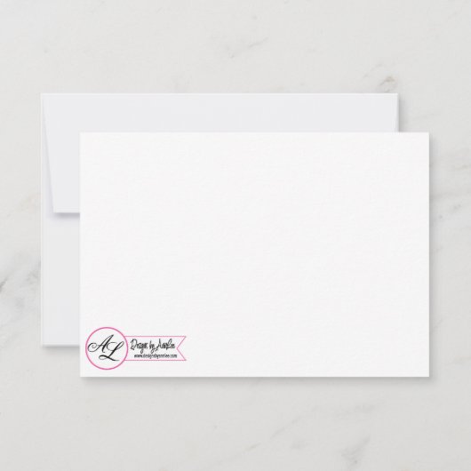 5x3.5 R.S.V.P. Kaart XMAS Sunrise Pathway Walkway (Achterkant)