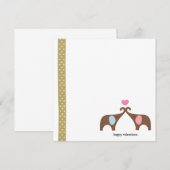 5x5 Elephant Love Card Kaart (Voorkant / Achterkant)