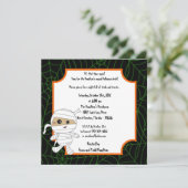 5x5 Little Creepers Halloween Party nodiging Kaart (Staand voorkant)