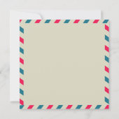 5x5 Nautical Birthday Party Invitation Kaart (Achterkant)