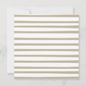 5x5 Roze Teddy Bear Birthday Party Invitation Kaart (Achterkant)