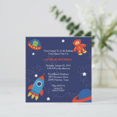 5x5 Uitnodiging buitenruimtevaart (Staand voorkant)