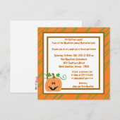 5x5 uitnodiging van Halloween Fun Party (Voorkant / Achterkant)