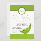 5x7 2-jarig Baby shower voor jonge meisjes Kaart (Voorkant)