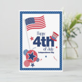 5x7 4e uitnodiging van juli (Staand voorkant)