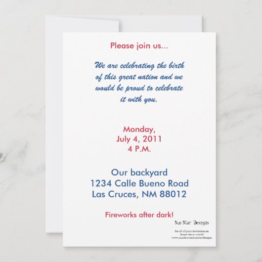 5x7 4e uitnodiging van juli (Achterkant)