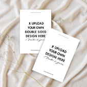 5x7 Aangepaste Trouwuitnodiging Printingsjabloon Kaart