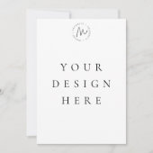 5x7 Aangepaste uitnodiging (Voorkant)