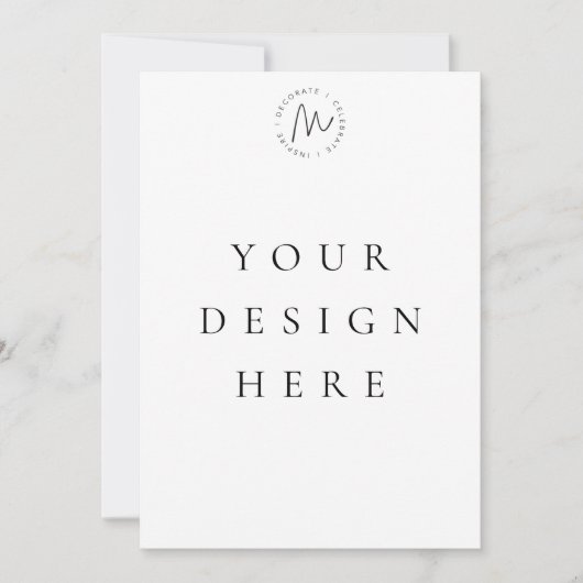 5x7 Aangepaste uitnodiging (Voorkant)