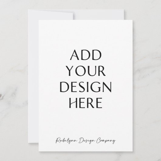 5x7" Aangepaste Uitnodiging Kaarten & Briefpapier (Voorkant)