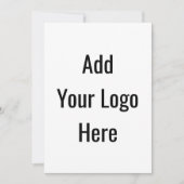 5x7 aangepaste uitnodigingsdruk kaart (Voorkant)