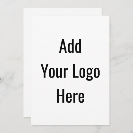 5x7 aangepaste uitnodigingsdruk kaart (Voorkant / Achterkant)