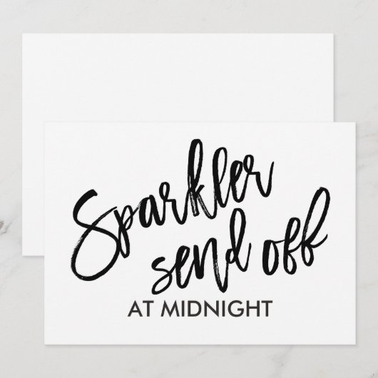 5x7 Afgifteschema voor reservekopers | Penseelscri Kaart (Voorkant / Achterkant)