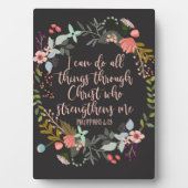 5x7 Alles door de Bijbel van Christelijke Philippi Fotoplaat (voorkant)