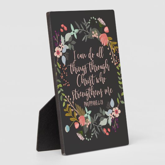 5x7 Alles door de Bijbel van Christelijke Philippi Fotoplaat (Zijkant)