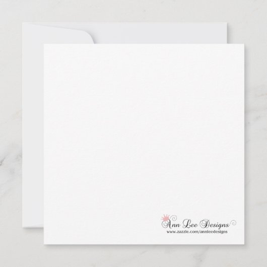 5x7 ARMY ACU Camoflauge Baby shower Uitnodiging (Achterkant)