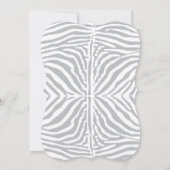 5x7 Baby shower uitnodiging (Achterkant)