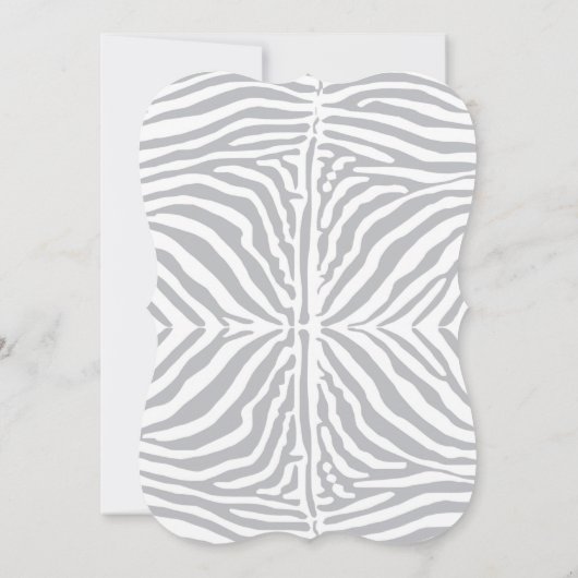 5x7 Baby shower uitnodiging (Achterkant)