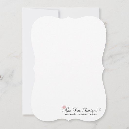 5x7 Baby shower Uitnodiging boho hert Buck Head Br (Achterkant)