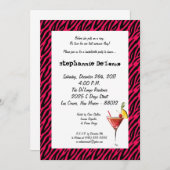 5x7 Bachelorette Party Invitation Kaart (Voorkant / Achterkant)