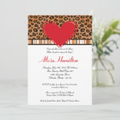 5x7 Bachelorette-uitnodiging voor proefafdrukken Kaart (Staand voorkant)