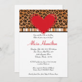 5x7 Bachelorette-uitnodiging voor proefafdrukken Kaart (Voorkant / Achterkant)