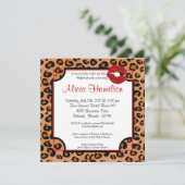 5x7 Bachelorette-uitnodiging voor proefafdrukken Kaart (Staand voorkant)