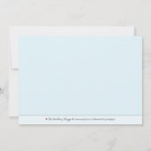 5X7 Barok Blauwgroen Chocolate Two-Photo Save the Save The Date (Achterkant)