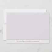 5X7 Barokke Paars/Brown Two-Photo Save the Date (Achterkant)