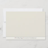 5X7 Baronk Black/Red Two-Photo Save the Date (Achterkant)