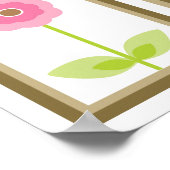 5x7 Berry Garden Wall Art Collectie Poster (Hoek)