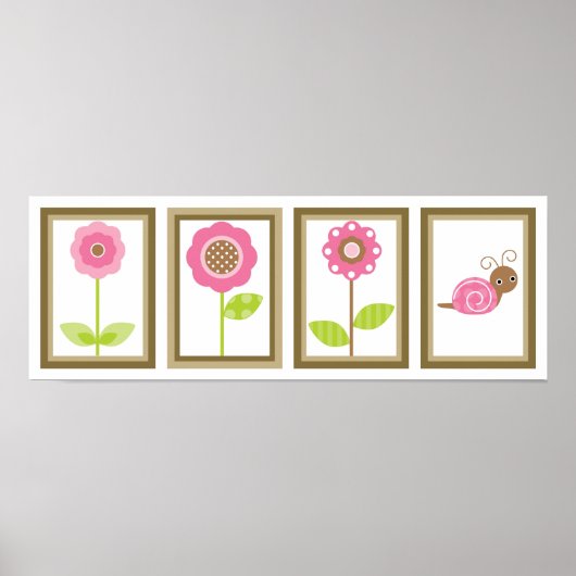 5x7 Berry Garden Wall Art Collectie Poster (Voorkant)