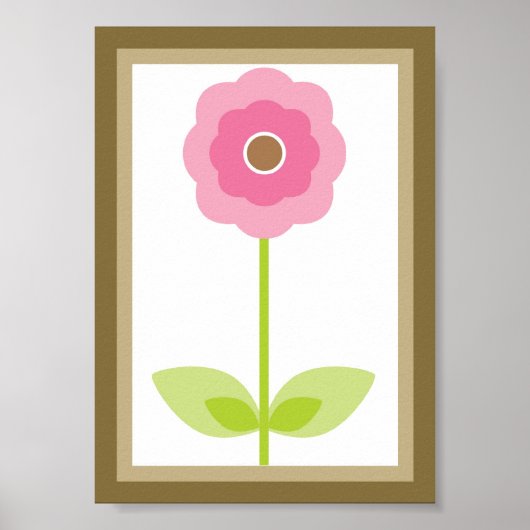 5x7 Berry Tuin Bloem Wandkunst Poster (Voorkant)
