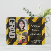 5x7 Bio Hazard Crime Scene Tap Hogere Aankondiging (Staand voorkant)