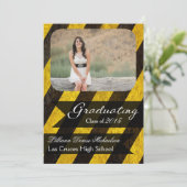 5x7 Bio Hazard Crime Scene Tap Hogere Aankondiging (Staand voorkant)