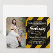 5x7 Bio Hazard Crime Scene Tap Hogere Aankondiging (Voorkant / Achterkant)