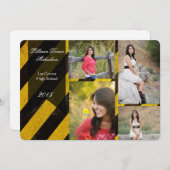 5x7 Bio Hazard Crime Scene Tap Hogere Aankondiging (Voorkant / Achterkant)