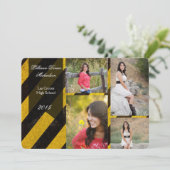 5x7 Bio Hazard Crime Scene Tap Hogere Aankondiging (Staand voorkant)