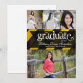 5x7 Bio Hazard Crime Scene Tap Hogere Aankondiging (Voorkant / Achterkant)