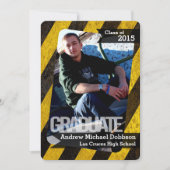 5x7 Bio Hazard Crime Scene Tap Hogere Aankondiging (Voorkant)