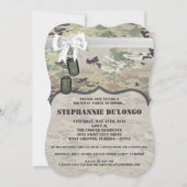 5x7 'Birthday Invitation Army' OCP Camo Uniform Ca Kaart (Voorkant)