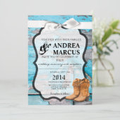 5x7 Blauwe Houten Schuur Deurlaarzen Landelijk Rus Kaart (Staand voorkant)