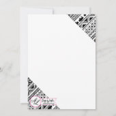 5x7 Boho Buffalo Tribal Patroon Bohemian Arrows Kaart (Achterkant)