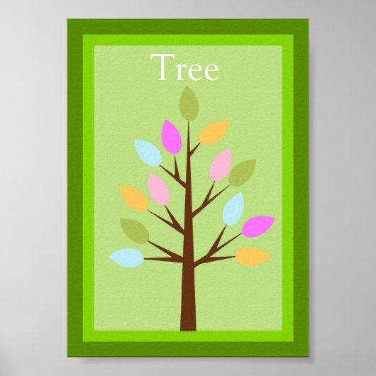 5X7 Bouw Forest Friends Wall Art Poster (Voorkant)