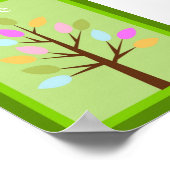 5X7 Bouw Forest Friends Wall Art Poster (Hoek)