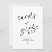 5x7 Bruiloftsfeest Kaarten Cadeaus Bord Modern Ono (Voorkant)