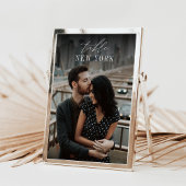 5x7 Bruiloftsreis Bestemming Fototafel Kaart