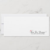 5x7 Butterfly Quinceanera Birthday Uitnodiging (Achterkant)