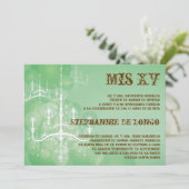 5x7 Chandelier Quinceanera Birthday Kaart (Staand voorkant)